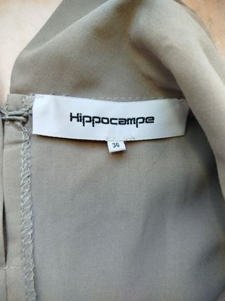 Vestido gris de Hipocampe t. 36