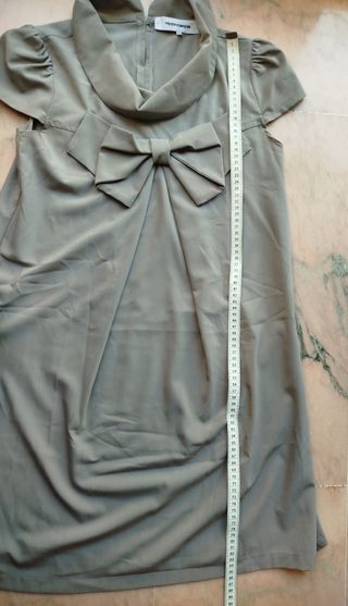 Vestido gris de Hipocampe t. 36