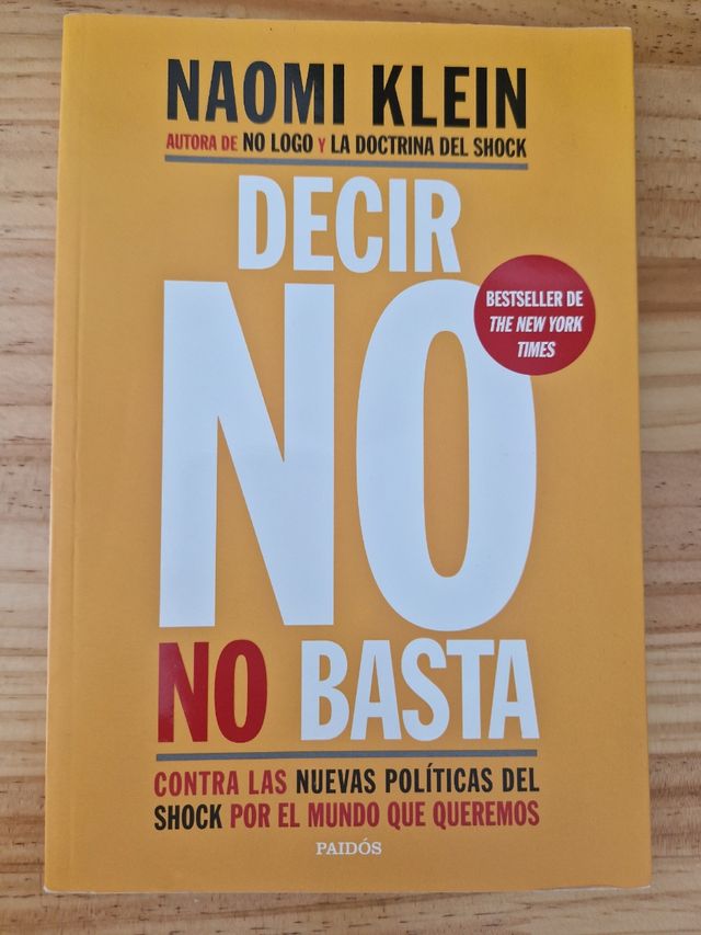 Decir NO No basta - Naomi Klein