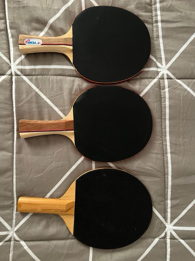 Pack 3 palas ping pong