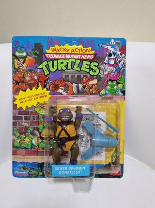 PACK 4 TORTUGAS NINJA WACKY ACTION BLISTER