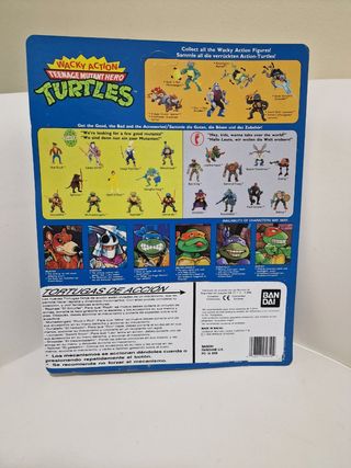 PACK 4 TORTUGAS NINJA WACKY ACTION BLISTER