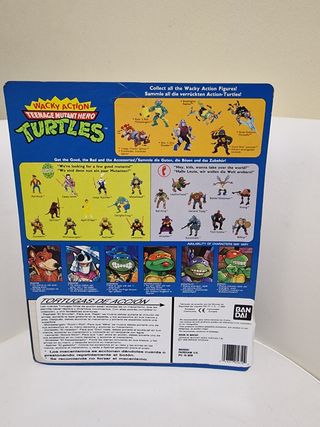 PACK 4 TORTUGAS NINJA WACKY ACTION BLISTER