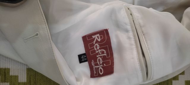 Traje blanco talla 38