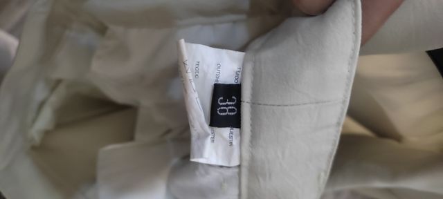 Traje blanco talla 38