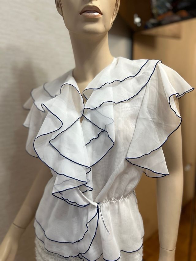 Blusa fina de vestir