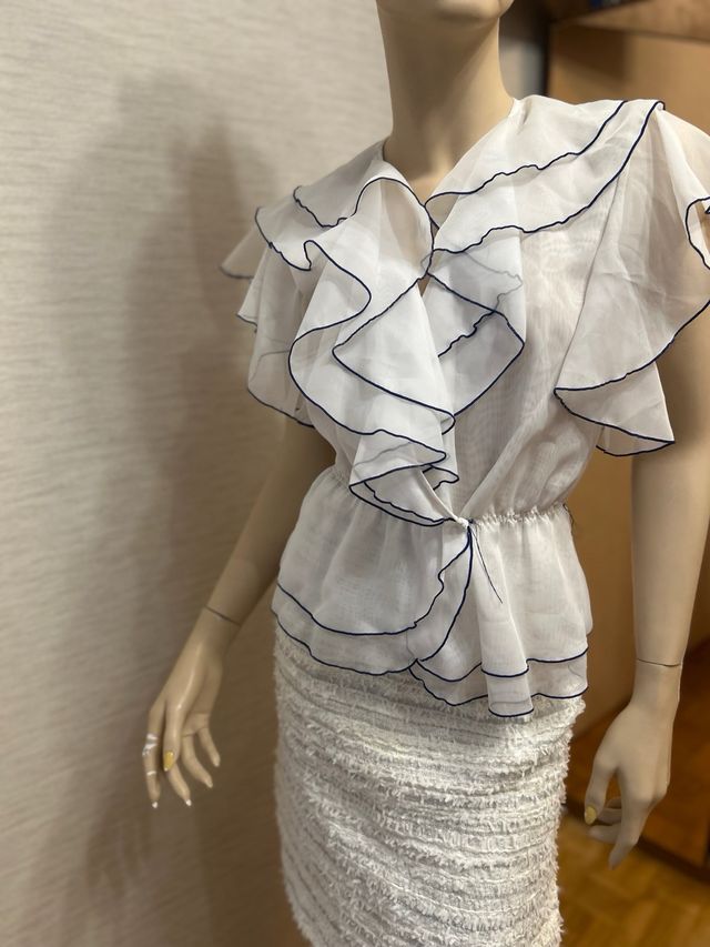 Blusa fina de vestir