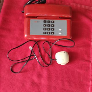 Telefono fisso Sirio rosso 
