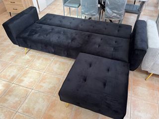 ¡NUEVO! SOFA CAMA CON PUFF MOVIBLE