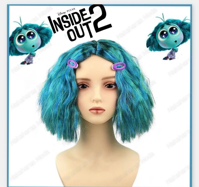 Peluca disfraz Envidia Inside Out 2 