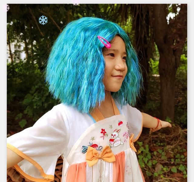 Peluca disfraz Envidia Inside Out 2 