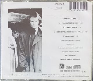 Sting - Nada como el sol CD
