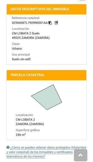 Se vende solar limpio de 256 m2