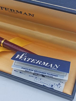 BOLIGRAFO WATERMAN LACADO ROJO