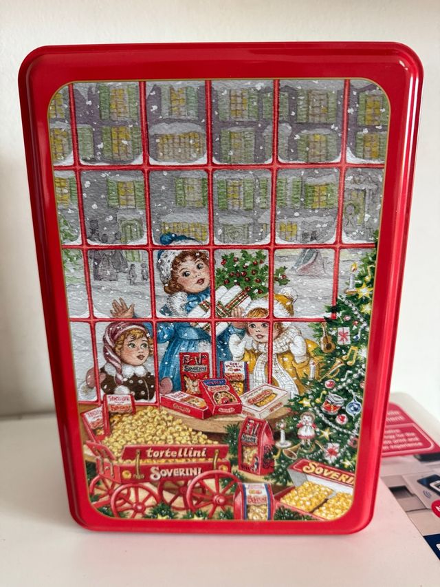 Scatola in latta Soverini