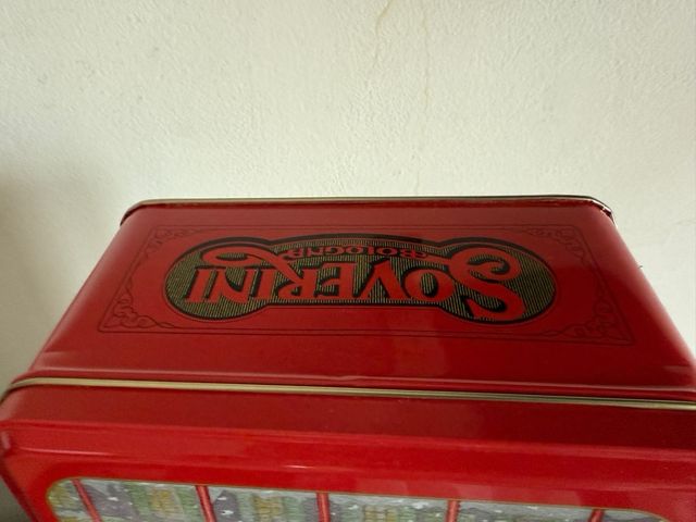 Scatola in latta Soverini