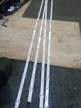 LCD hisense 55" peças ecrã partido