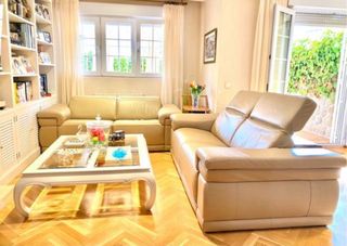 Oferta! Dos sofas de piel autentica!