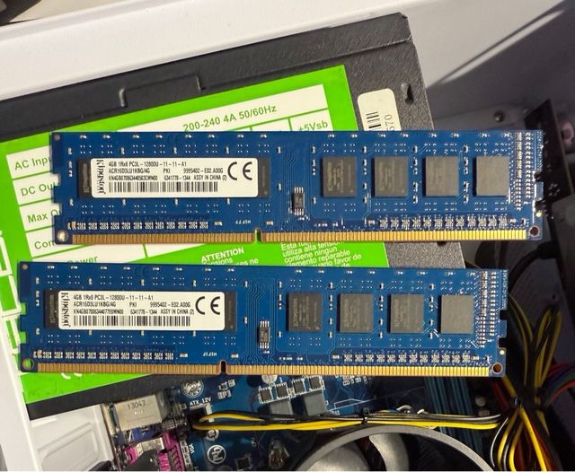 Pc core i7 2600 8gb ram Radeon hd6450