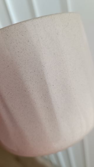 Maceta cerámica crema