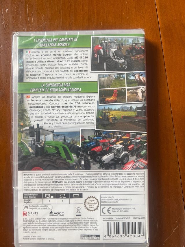 Farming simulator nintendo switch