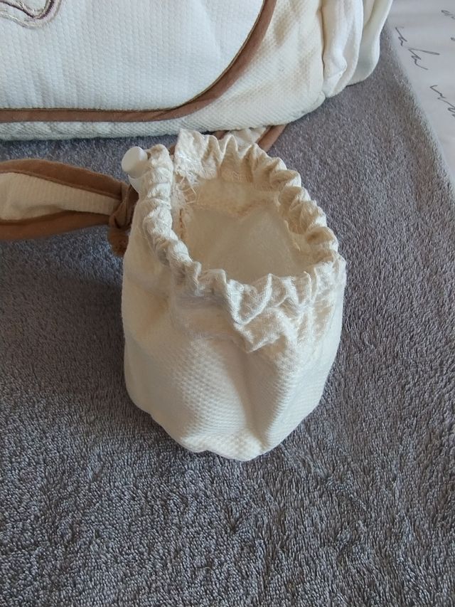 Bolso de maternidad + cambiador + chupetero