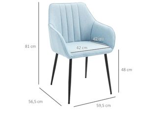 DOS SILLAS DE COMEDOR