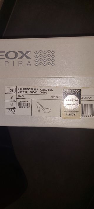 Scarpe Donna Vera Pelle Décolleté Geox