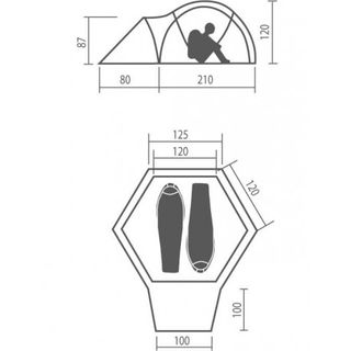 Tienda de campaña altus makalu