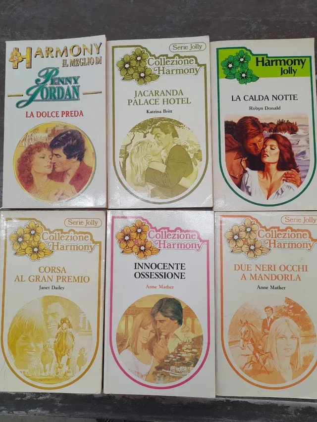 Romanzi Harmony vintage