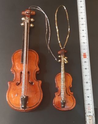 VIOLIN ANTIGUO EN MINIATURAS NUEVOS