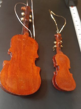 VIOLIN ANTIGUO EN MINIATURAS NUEVOS