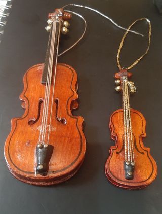 VIOLIN ANTIGUO EN MINIATURAS NUEVOS