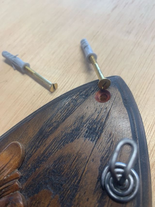 PERCHERO LLAVERO PARED