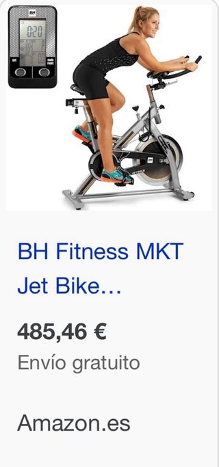 Bicicleta spinning BH nueva