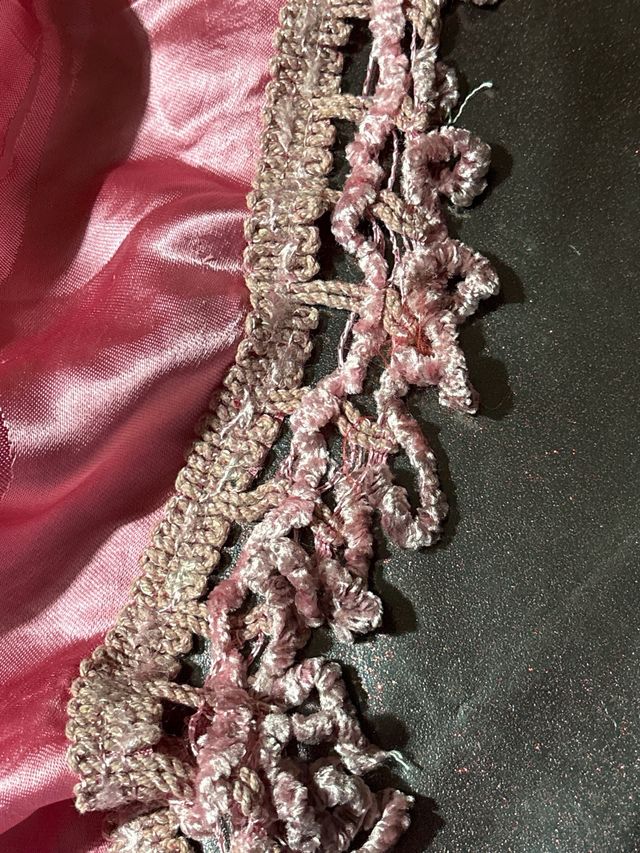 Copriletto damascato seta