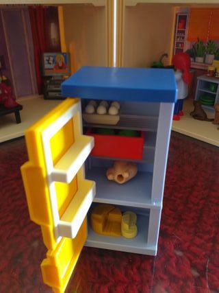 Casita de muñecas de playmobil