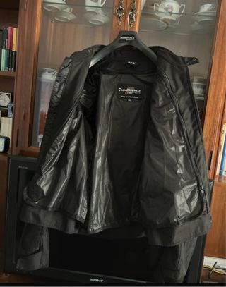 Chaqueta moto Quartermile negra
