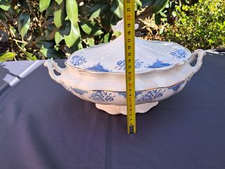 Vajilla Sopera porcelana San Claudio