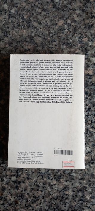 La Costituzione della Repubblica Italian