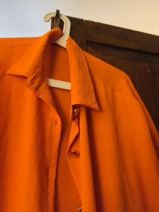 Camicia donna crespo cotone