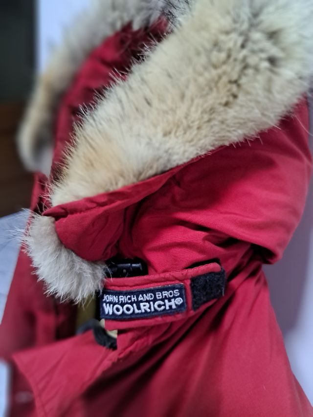 Giacca Woolrich donna TG L rossa