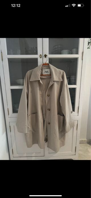 Trench oversized zara 