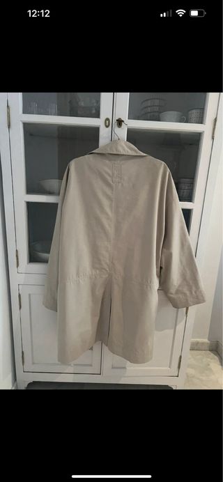 Trench oversized zara 