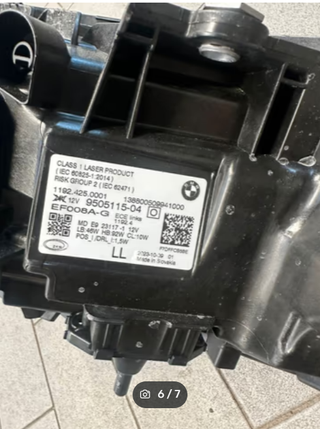 Faro  BMW  laser izquierdo serie 4 G82 perfecto