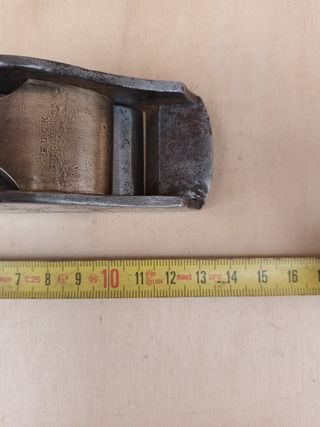 Cepillo de carpintero, luthier Buck, S. XIX.