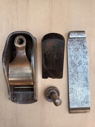 Cepillo de carpintero, luthier Buck, S. XIX.