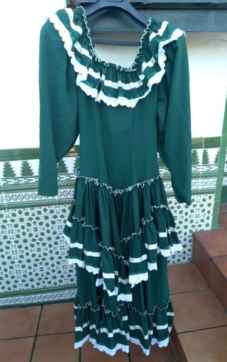 Traje de flamenca