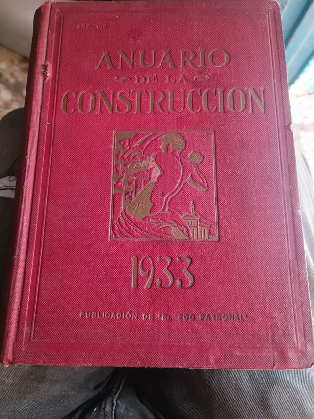 Anuario de construcción ano 1933