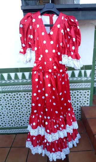 Traje de flamenca